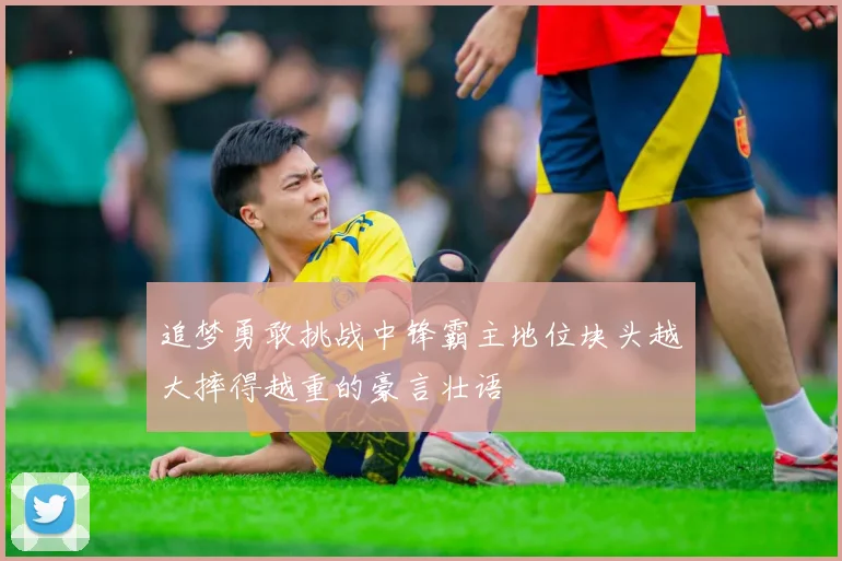 追梦勇敢挑战中锋霸主地位块头越大摔得越重的豪言壮语